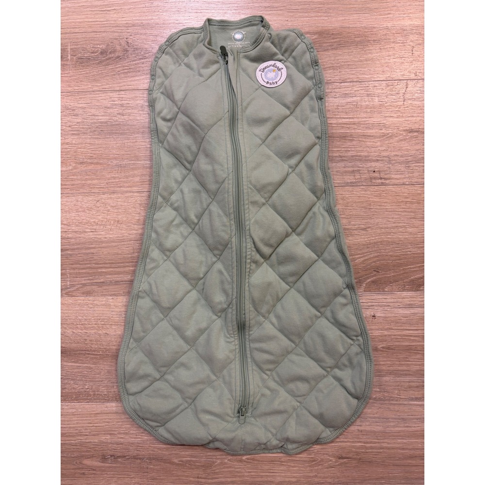 Dreamland Baby Dream Weighted Sleep Sack Swaddle Sage Green 0-6M 8-16 lbs